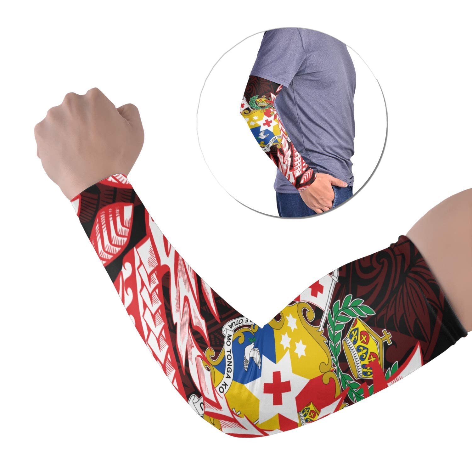 Tonga Arm Sleeve (Set of 2) - Wings Style