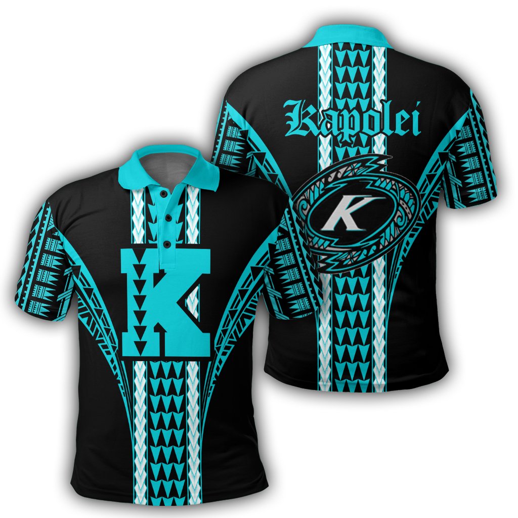Hawaii Polo Shirt - Kapolei High Football Jersey Polo Shirt - AH