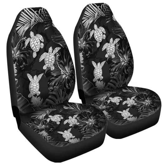 Hawaiian Silver Tropical Turtle Car Seat Covers AH