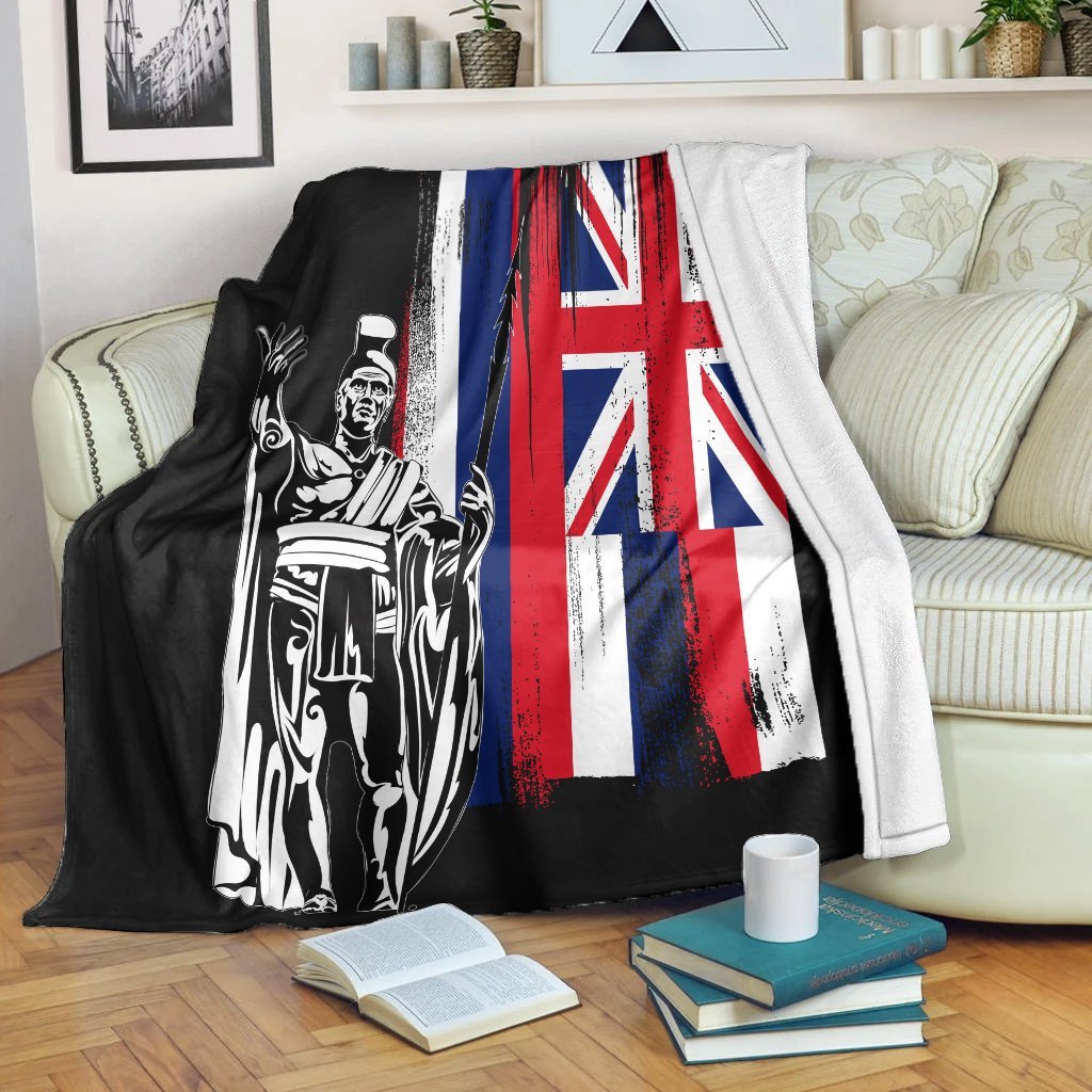 Hawaii Blanket Hawaii King Flag Premium Blankets AH