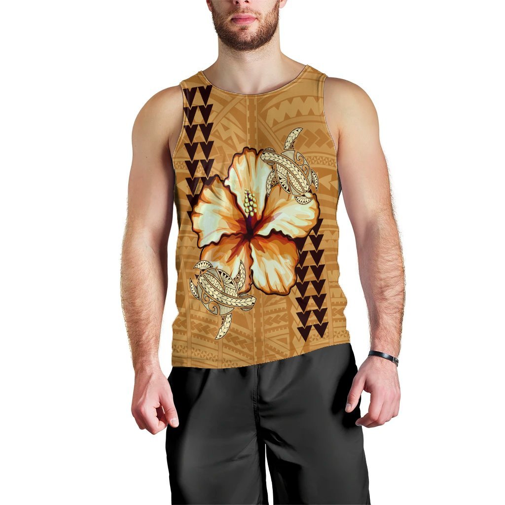 Hawaiian Hawaiian Vintage Hibiscus Tank Top AH
