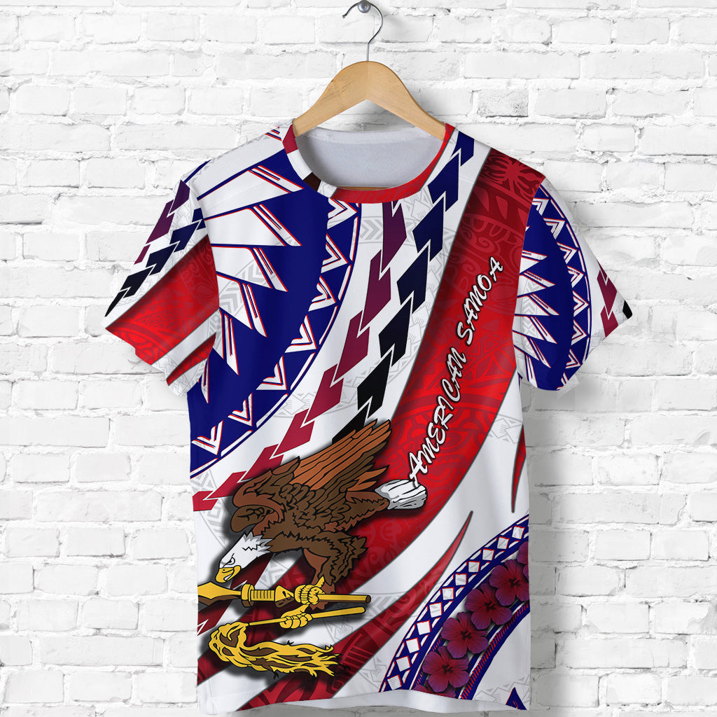 American Samoa T Shirt Artsy Style
