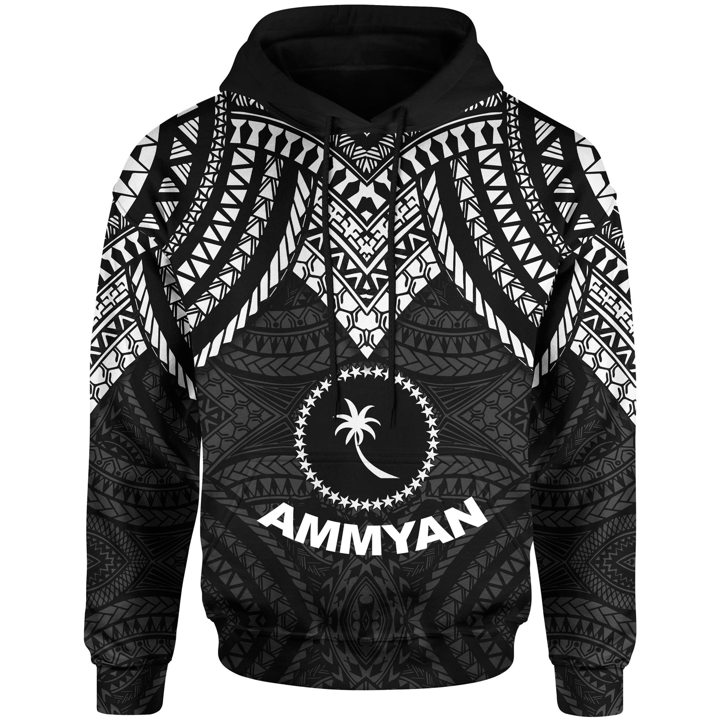 Chuuk Hoodie Micronesian Pattern Armor Style (Ammyan)