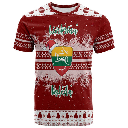 Kios Angel Lithuania Folk Style Christmas T Shirt