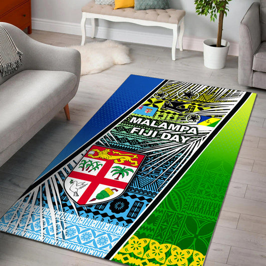 Vanuatu Malampa Fiji Day Area Rug 2022
