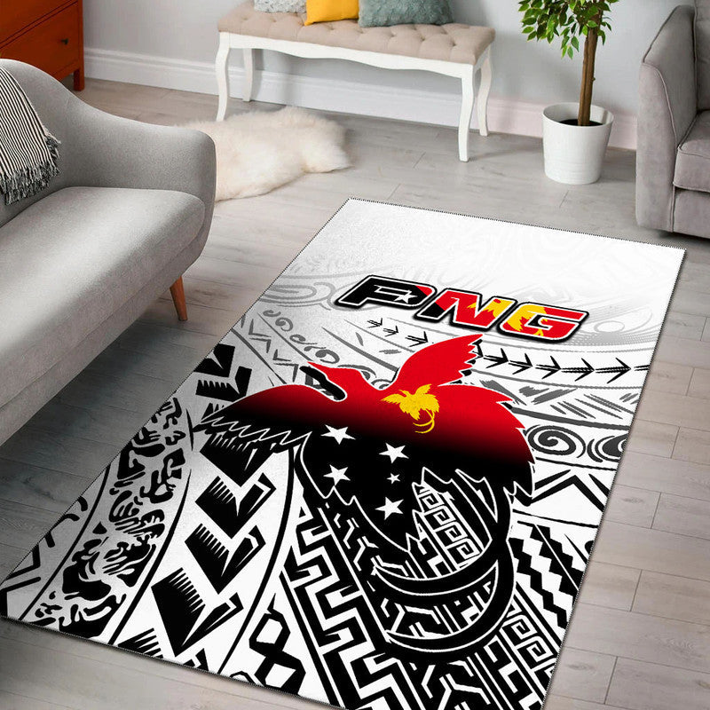 Papua New Guinea Patterns Area Rug