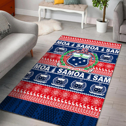 Samoa Christmas Area Rug 2022