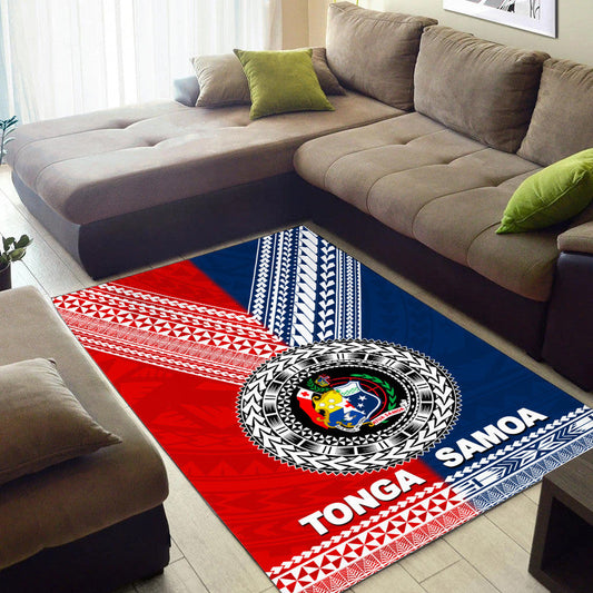Tonga And Samoa TokoUso Polynesian Area Rug