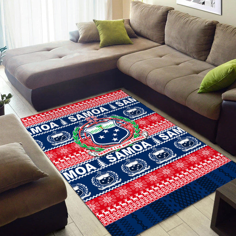 Samoa Christmas Area Rug 2022