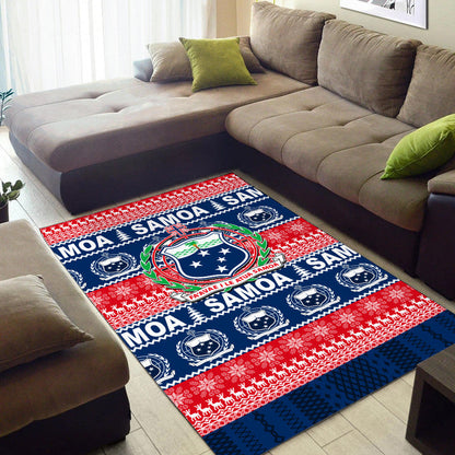 Samoa Christmas Area Rug 2022