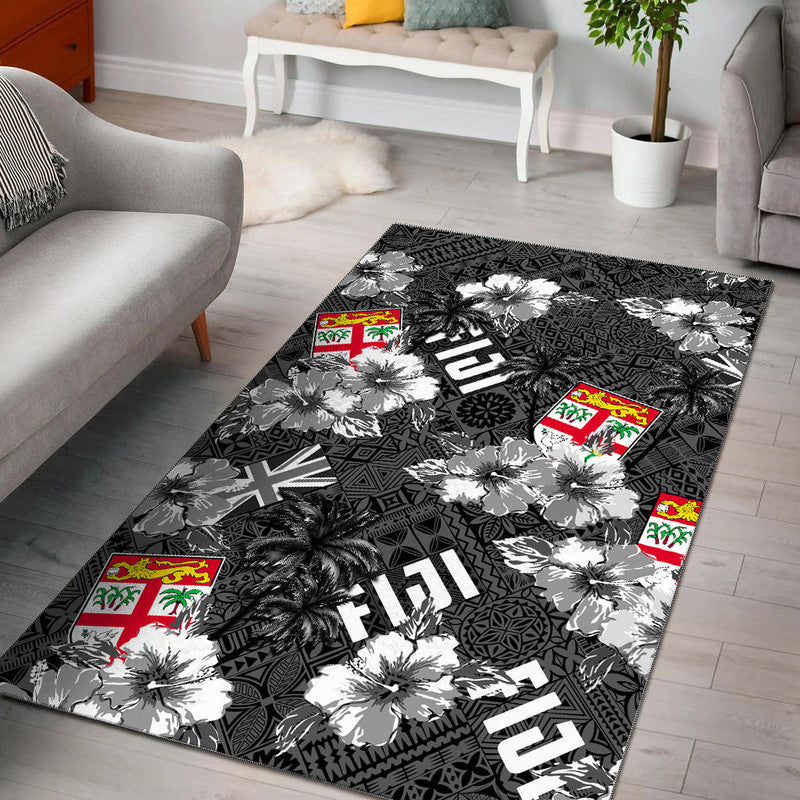 Fiji Hibiscus Area Rug Hawaii Style No.3