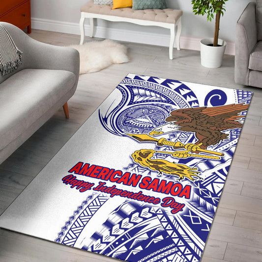 American Samoa Independence Day Area Rug Simple Style