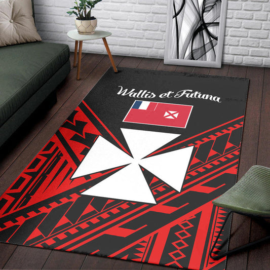 Wallis et Futuna Area Rug Happy Independence Day