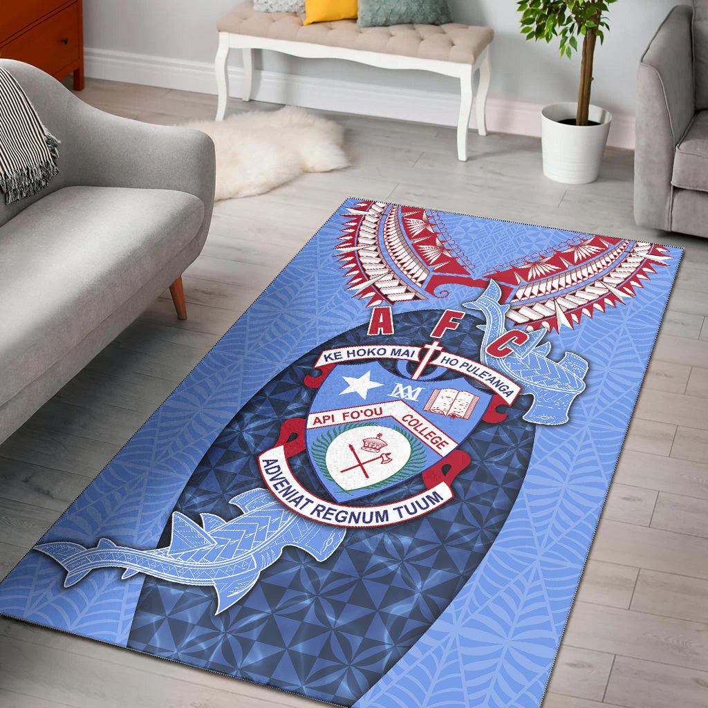 (Custom Personalised) Tonga Apifo'ou College Area Rug Special Style