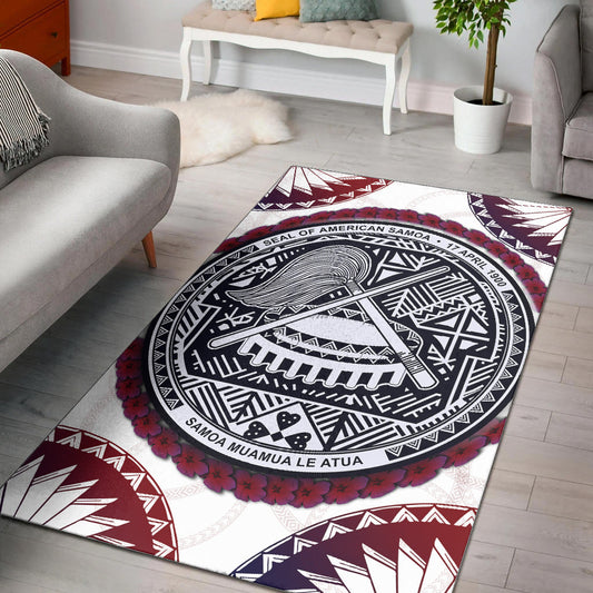 American Samoa Area Rug Artsy Style