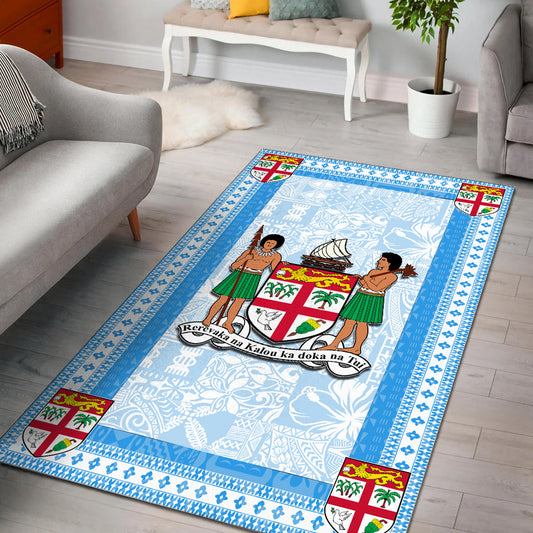 Fiji Area Rug Blue Style No.1