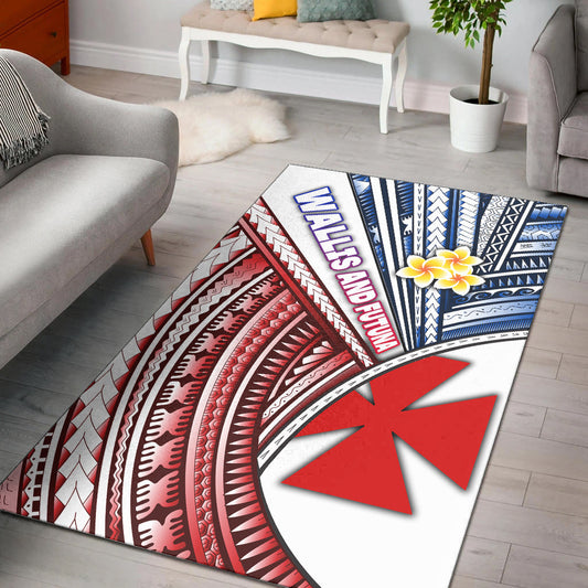 Wallis and Futuna Area Rug Polynesian Style