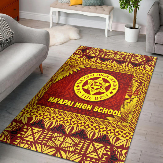 Tonga Ha'apai High School Area Rugs Simplified Version