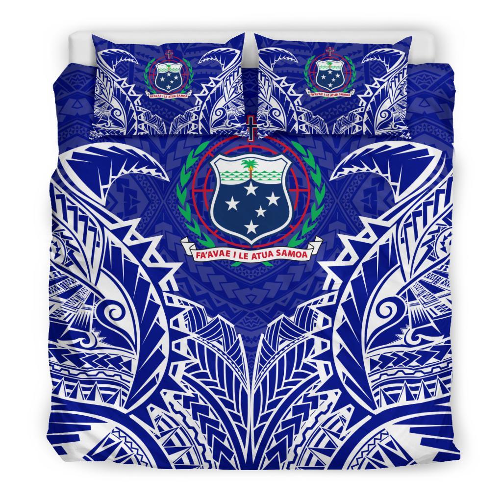 Samoa Duvet Cover Set Samoa Coat Of Arms Premium
