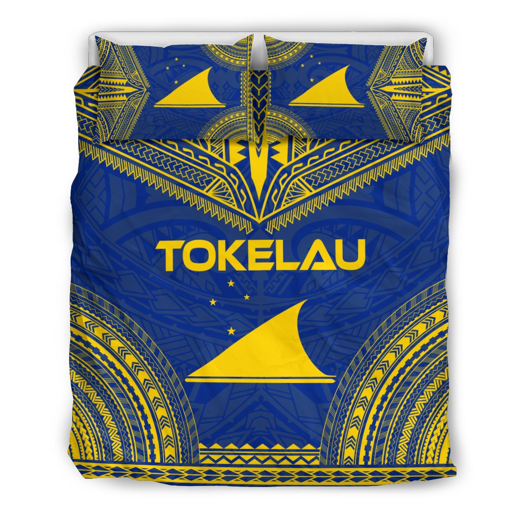 Tokelau Flag Polynesian Chief Duvet Cover Set