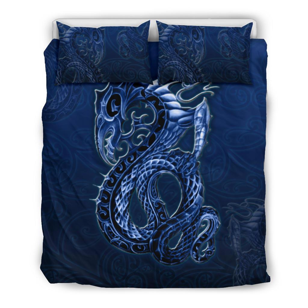 New Zealand Bedding Set, Maori Manaia Duvet Cover With Two Pillow Cases