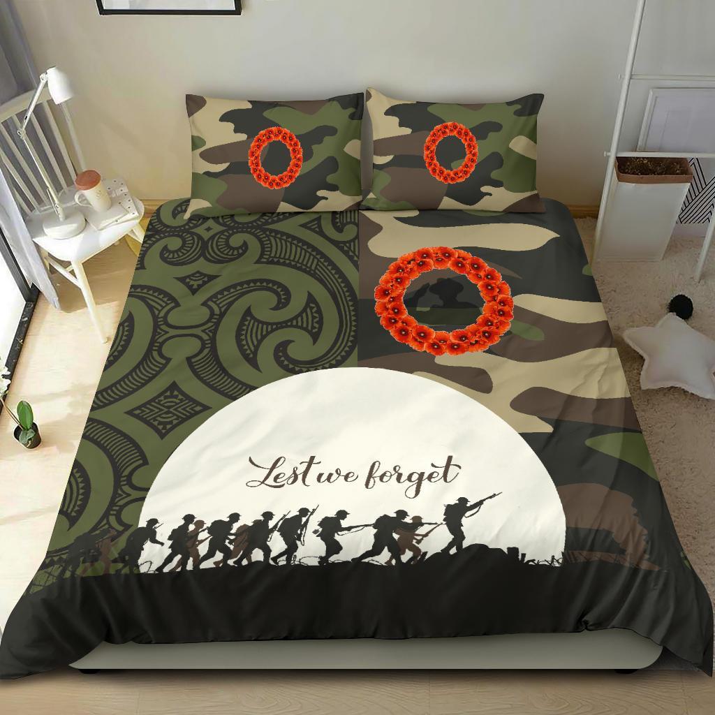 Anzac Maori Bedding Set Lest For Get