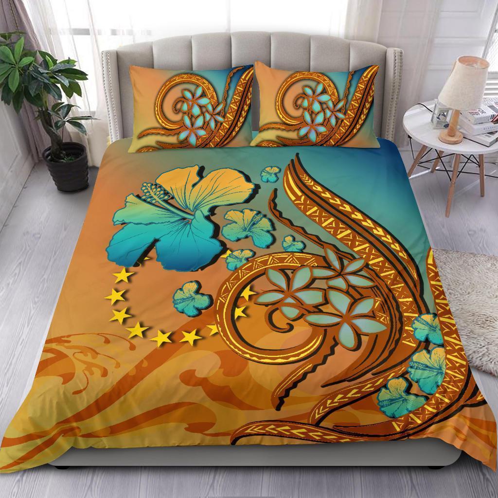 Cook Islands Bedding Set Sunset Glow