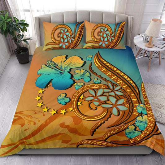 Cook Islands Bedding Set Sunset Glow