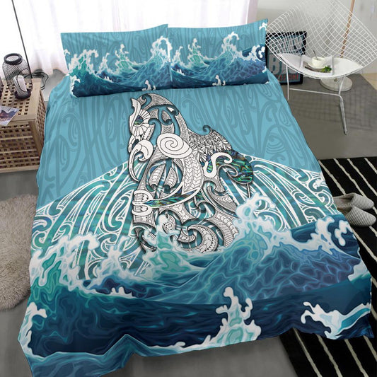 Maori Manaia The Blue Sea Bedding Set
