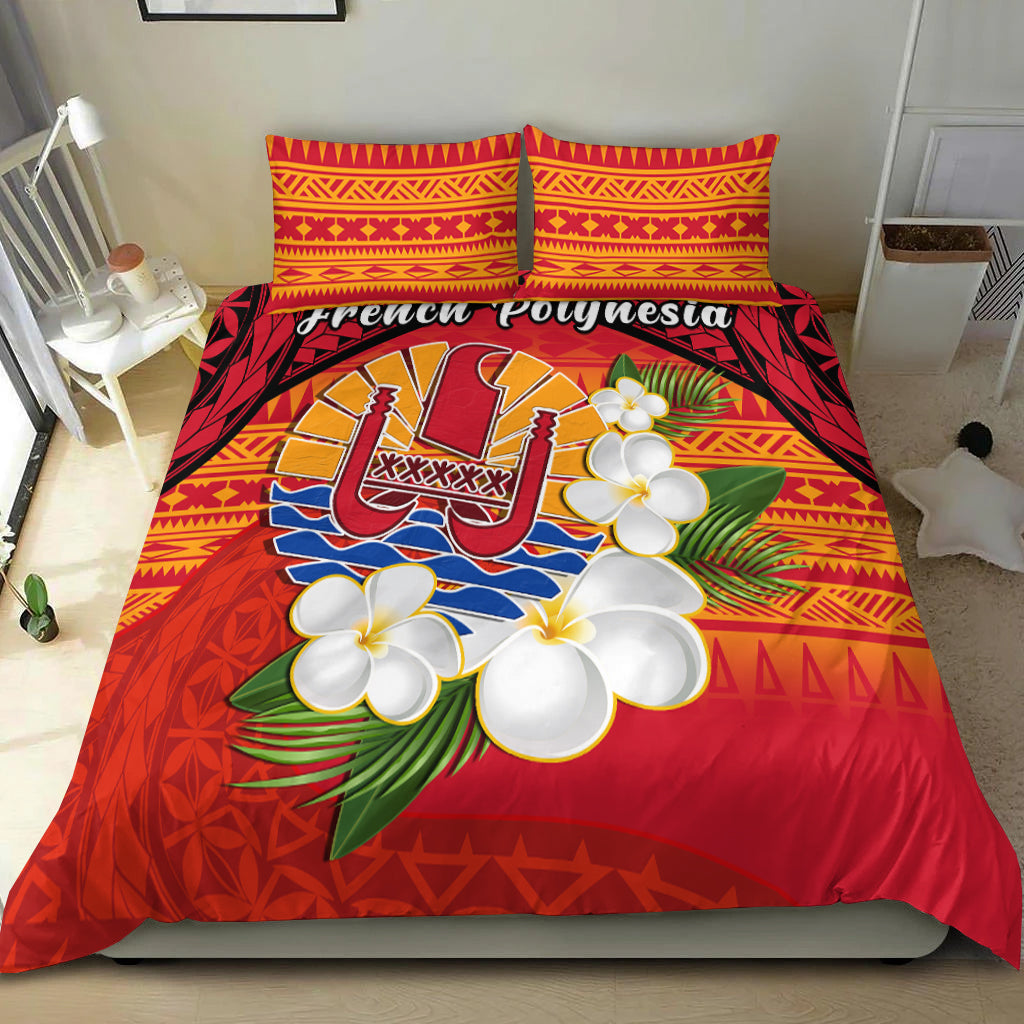 French Polynesia Bedding Set Happy Internal Autonomy Day Special Version