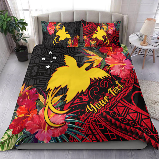 (Custom Personalised) Papua New Guinea Bedding Set Bird of Paradise