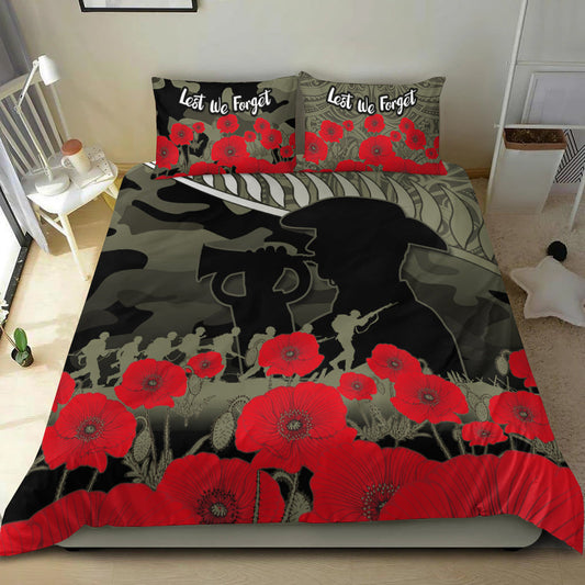 New Zealand ANZAC 2022 Bedding Set Maori Camouflage