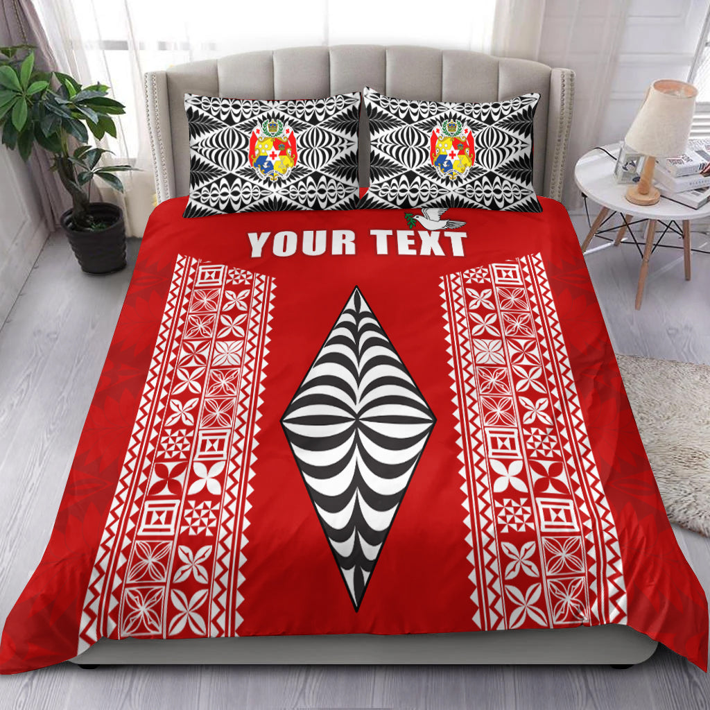 (Custom Personalised) Tonga Rugby Bedding Set Mate Ma'a Tonga
