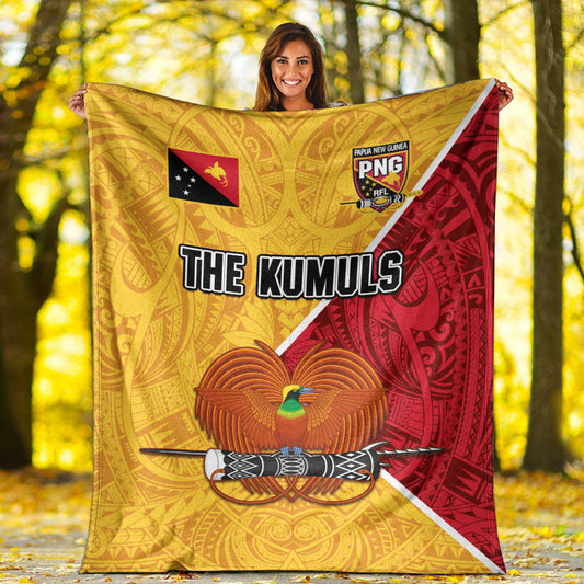 The Kumuls PNG Premium Blanket Papua New Guinea Polynesian Dynamic Style