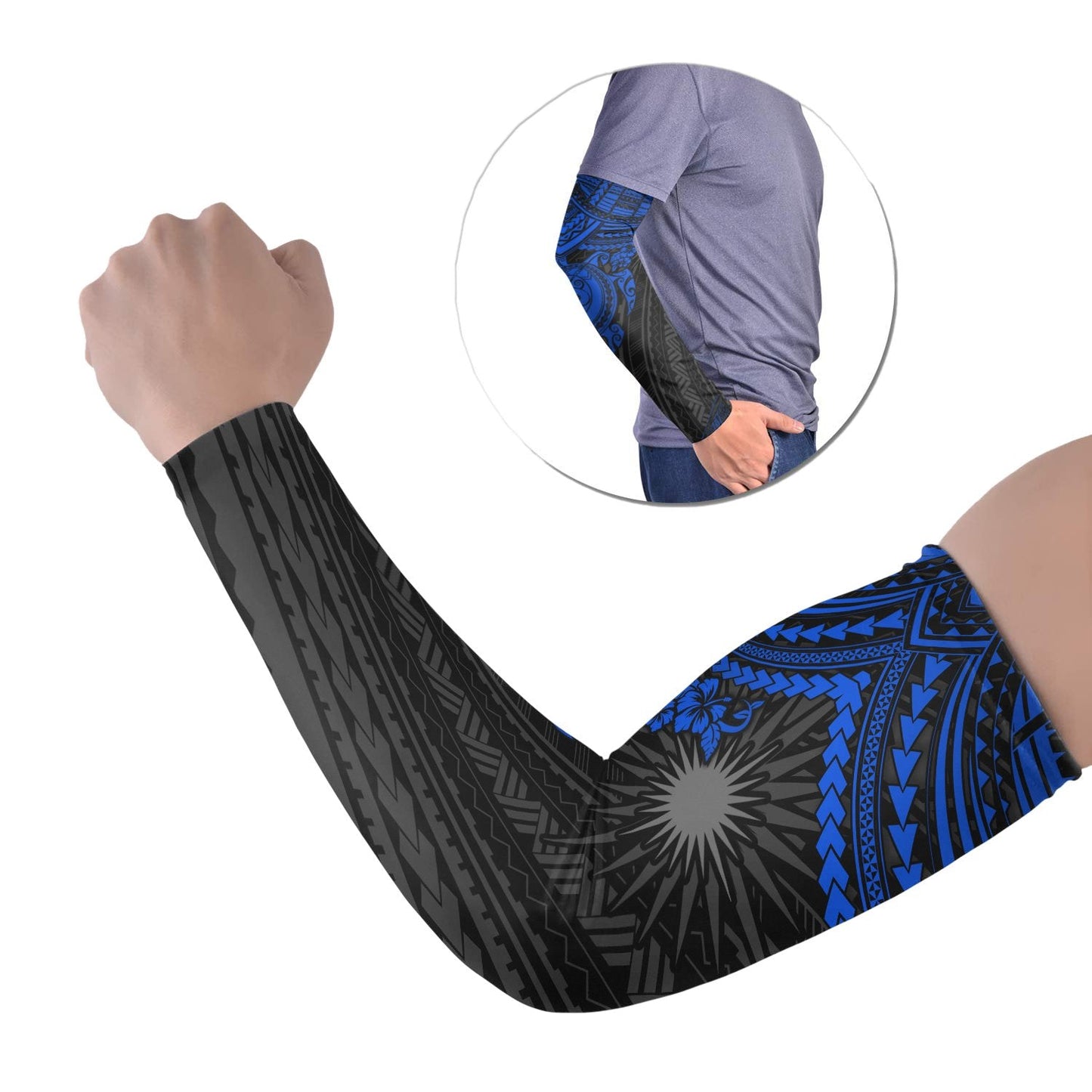 Marshall Arm Sleeve (Set of Two) - Polynesian Turtle