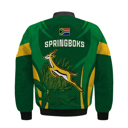 South Africa Rugby Bomber Jacket Springboks Champion
