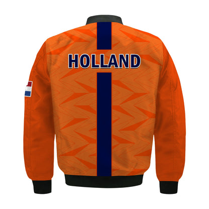 Netherlands Football Bomber Jacket Holland World Cup 2022