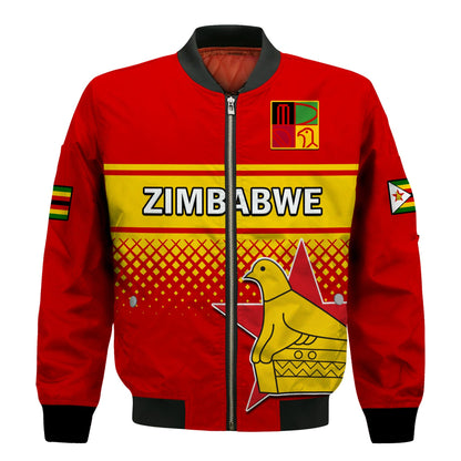 Zimbabwe Cricket Bomber Jacket The Chevrons ODI Style