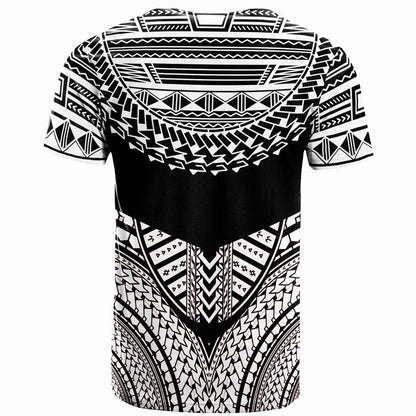 Fiji T - Shirt - Tribal Pattern Cool Style White Color