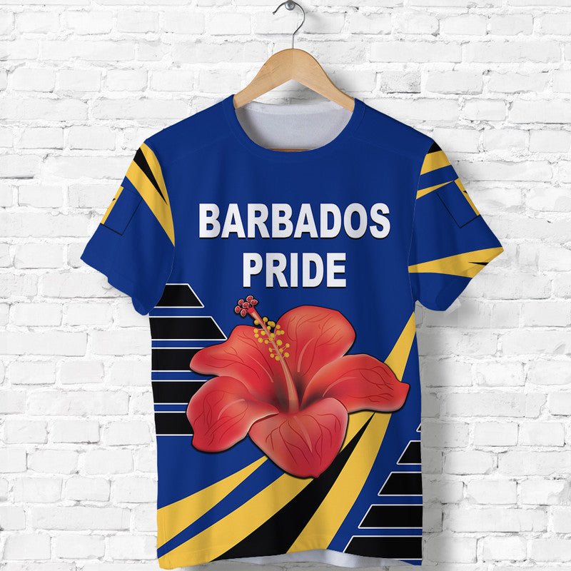 Custom Barbados Cricket Pride T Shirt Original Style LT8