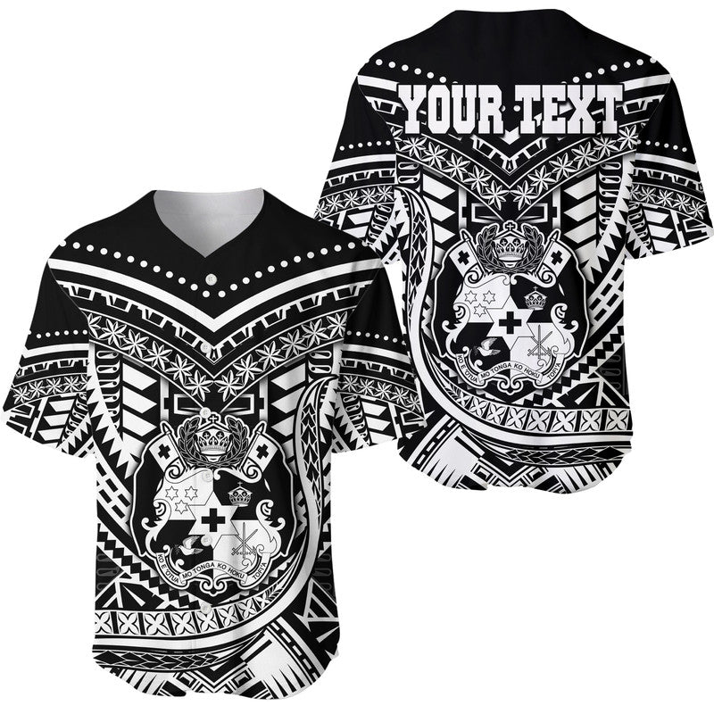 (Custom Personalised) Tonga Coat of Arms Baseball Jersey