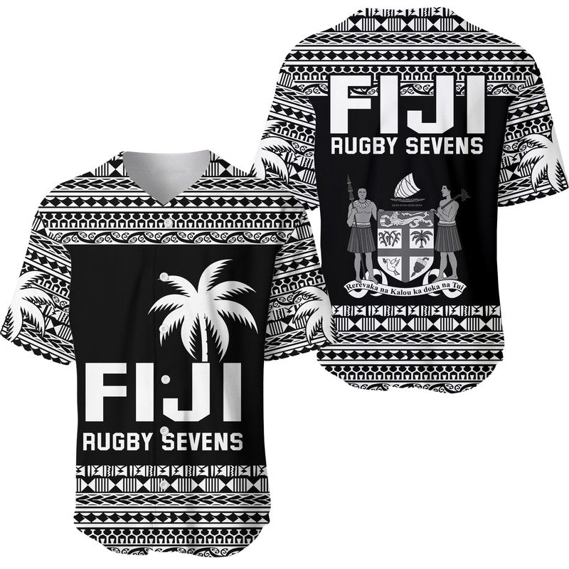 Fiji Rugby Sevens Baseball Jersey Simple Style