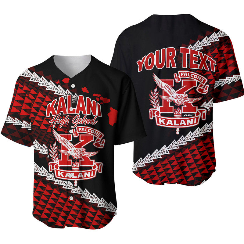(Custom Personalised) Kalani High School Hawaii Baseball Jersey