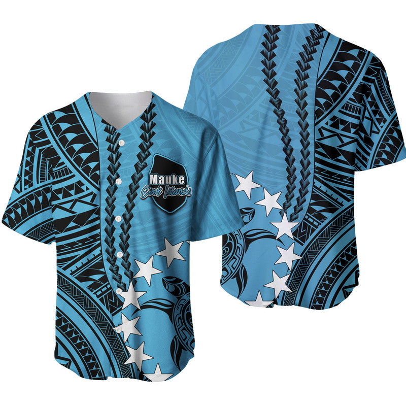 Cook Islands Mauke Polynesian Baseball Jersey