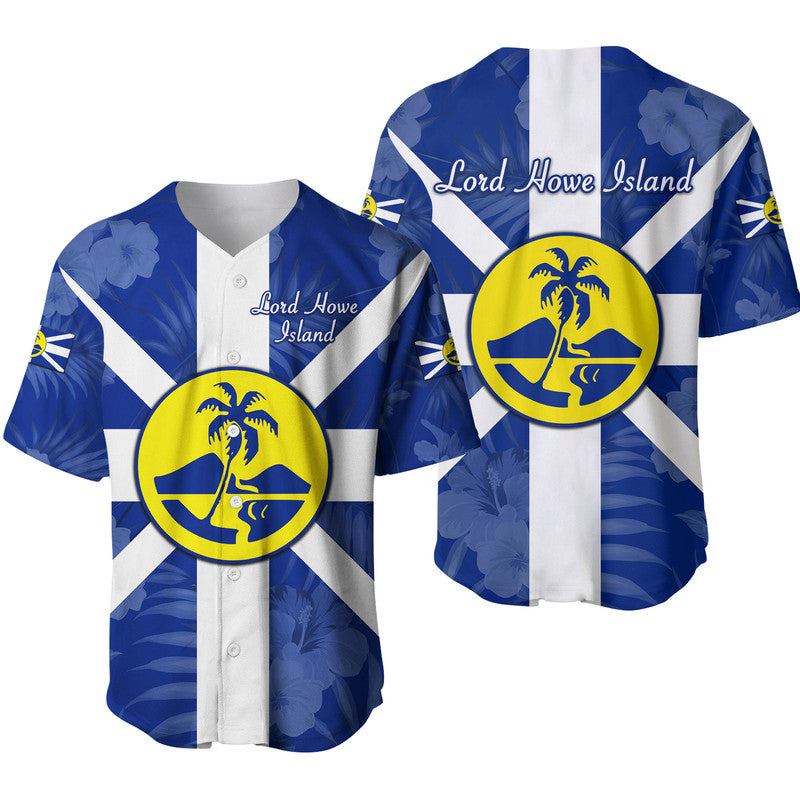 Lord Howe Island Baseball Jersey Unique Polynesian Flag Vibes