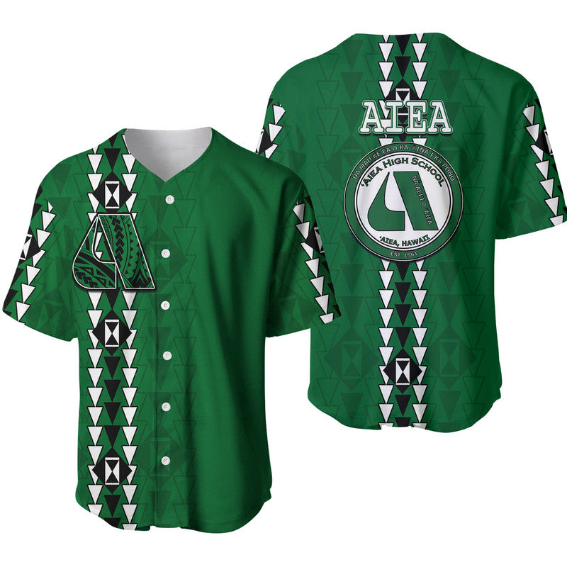 Hawaii Aiea High Mix Kakau Baseball Jersey