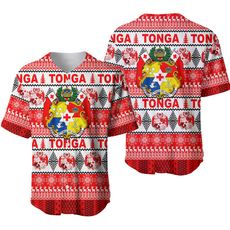 Tonga Christmas Baseball Jersey 2022