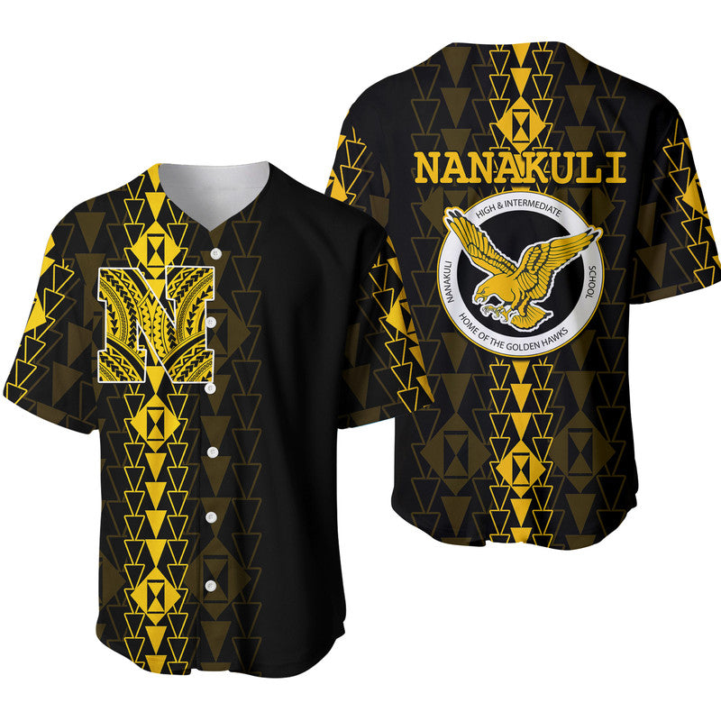 Hawaii Nanakuli High Mix Kakau Baseball Jersey