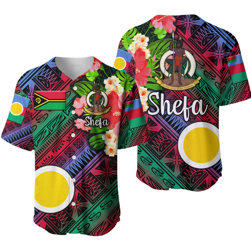 Vanuatu Shefa Baseball Jersey Independence Be Proud