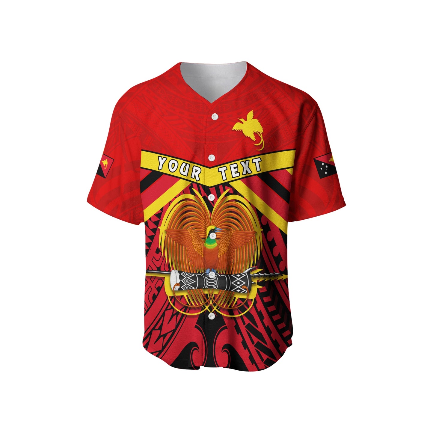 (Custom Personalised) Papua New Guinea Baseball Jersey the One and Only